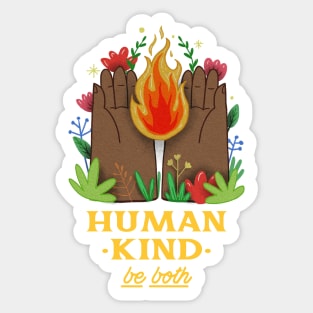 Human Kind Sticker